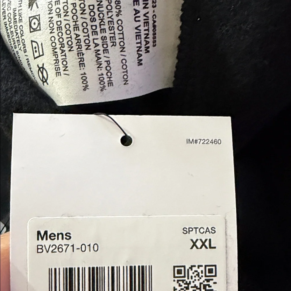 NWT Nike Black Sweatpants with Logo size XXL